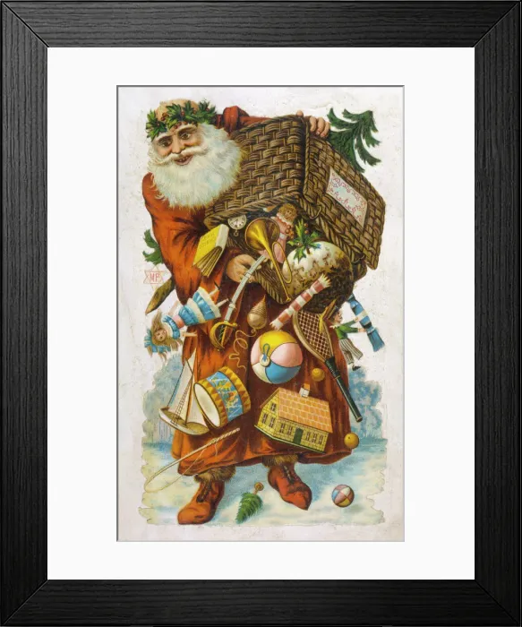 Framed Print : Father Christmas Framed Print : Father Christmas