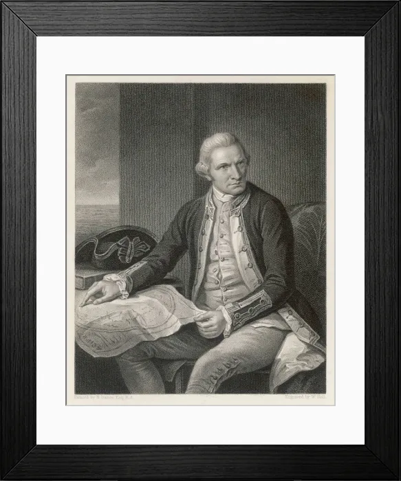 Framed Print : Captain Cook / Holl / Dance Framed Print : Captain Cook / Holl / Dance