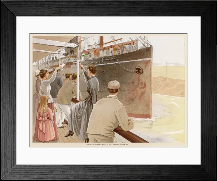 Framed Print : In the Suez Canal Framed Print : In the Suez Canal