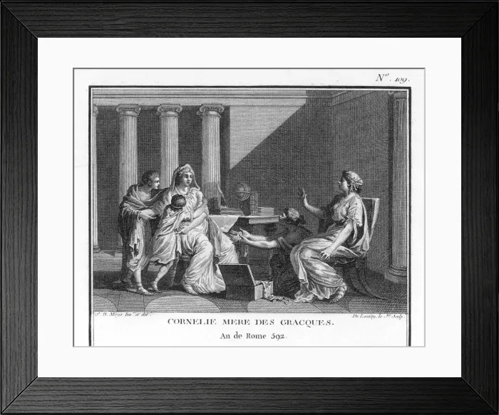 Framed Print : Cornelia, M of Gracchi Framed Print : Cornelia, M of Gracchi
