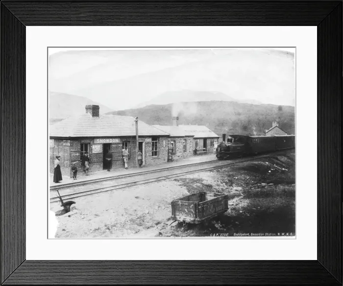 Framed Print : Snowdon Station Framed Print : Snowdon Station