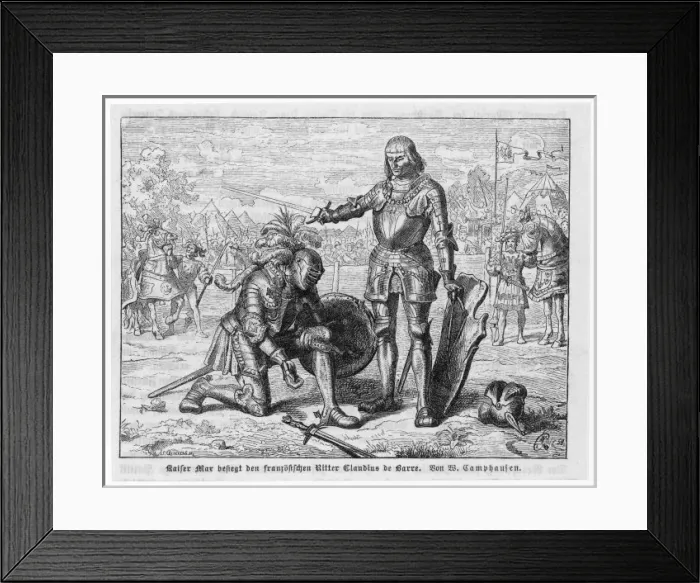 Framed Print : Customs / Knighthood Framed Print : Customs / Knighthood