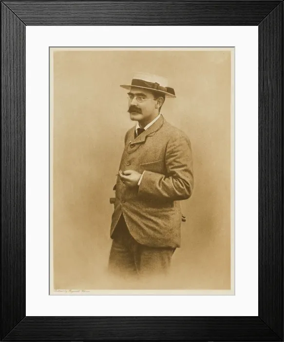 Framed Print : Rudyard Kipling Framed Print : Rudyard Kipling