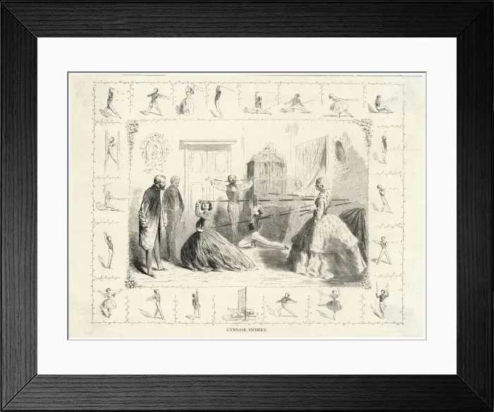 Framed Print : Sport / Gymnastics Framed Print : Sport / Gymnastics