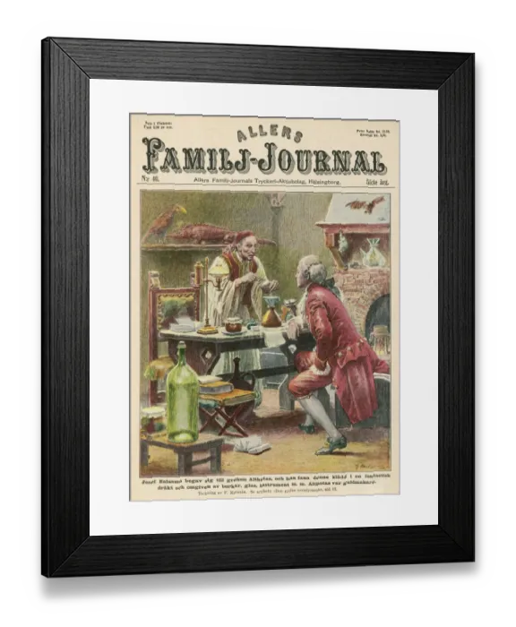 Framed Print : CAGLIOSTRO (1743 - 1795) Framed Print : CAGLIOSTRO (1743 - 1795)