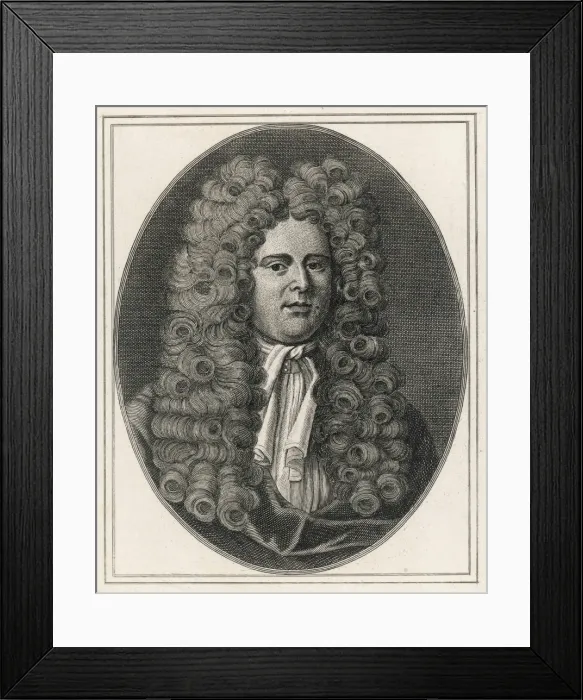 Framed Print : Daniel Defoe / Anon Eng Framed Print : Daniel Defoe / Anon Eng