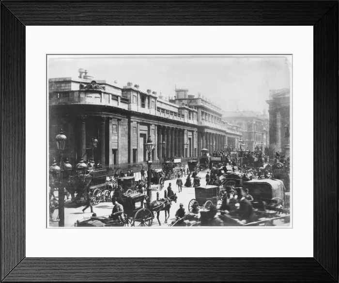 Framed Print : Bank of England 1888 Framed Print : Bank of England 1888