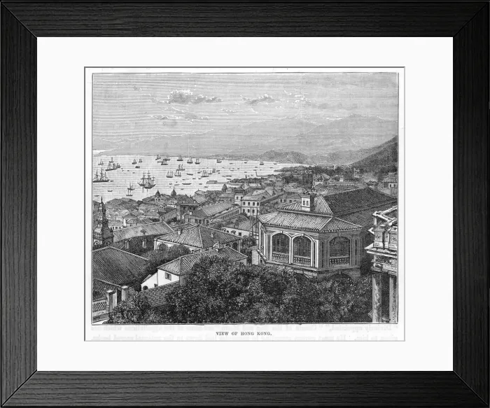Framed Print : China / Hong Kong Framed Print : China / Hong Kong