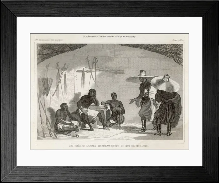 Framed Print : Lander / King of Badagry Framed Print : Lander / King of Badagry