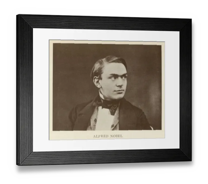 Framed Print : NOBEL (1833 - 1896) Framed Print : NOBEL (1833 - 1896)