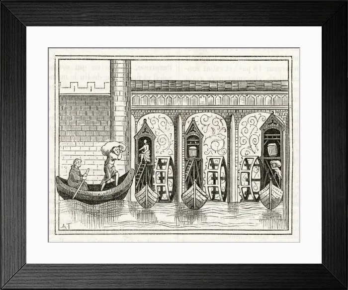 Framed Print : Trade in Paris Framed Print : Trade in Paris