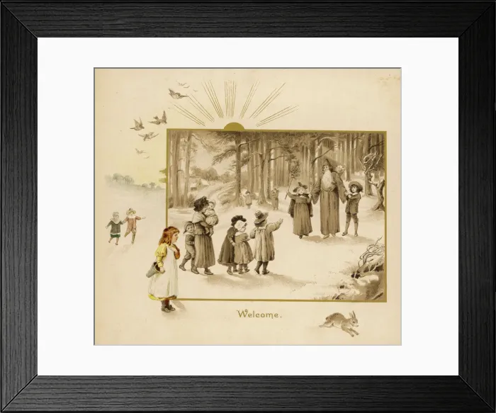Framed Print : Father Christmas Framed Print : Father Christmas