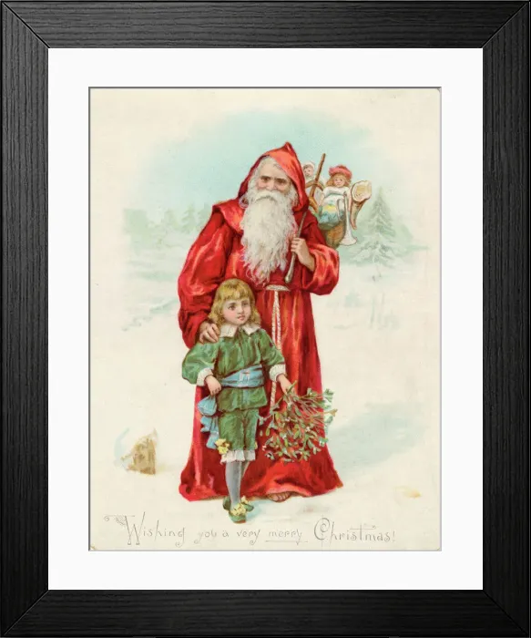 Framed Print : Father Christmas Framed Print : Father Christmas