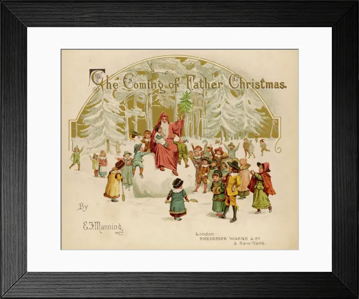 Framed Print : Father Christmas Framed Print : Father Christmas