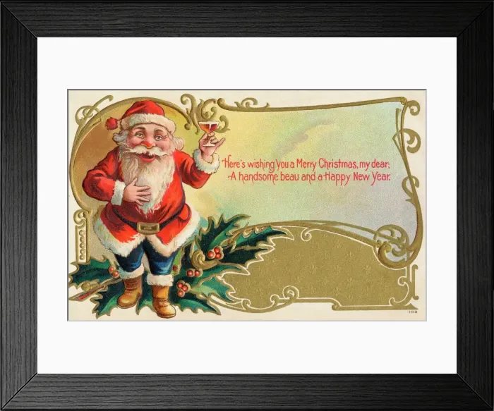 Framed Print : Father Christmas Framed Print : Father Christmas