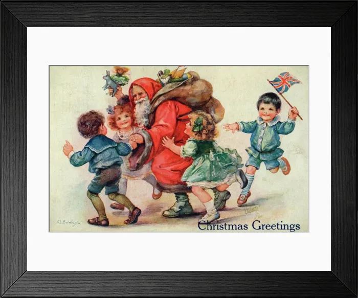 Framed Print : Father Christmas Framed Print : Father Christmas