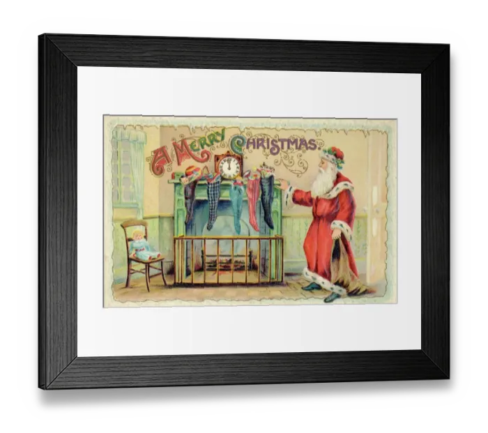 Framed Print : Father Christmas Framed Print : Father Christmas