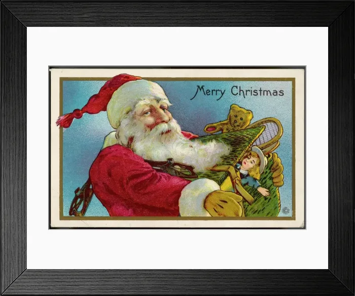 Framed Print : Father Christmas