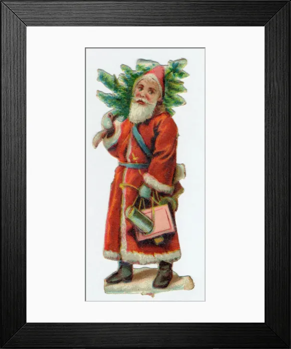 Framed Print : Father Christmas
