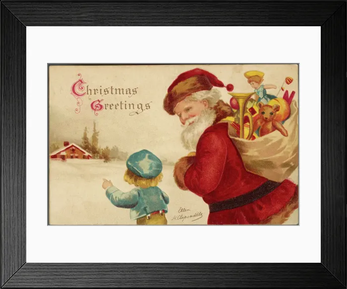 Framed Print : Father Christmas Framed Print : Father Christmas