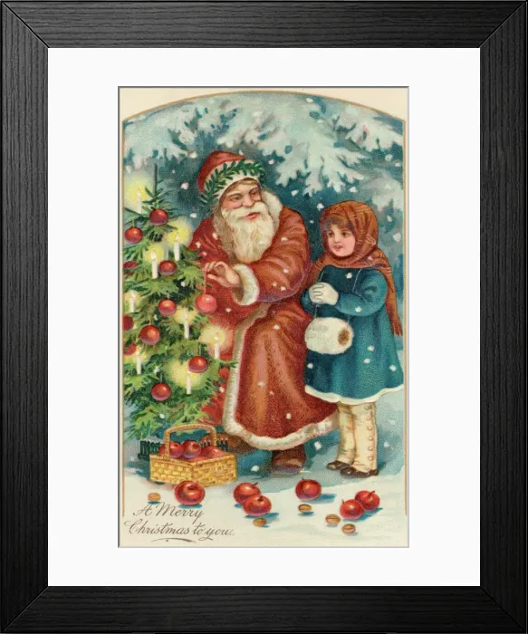 Framed Print : Father Christmas Framed Print : Father Christmas