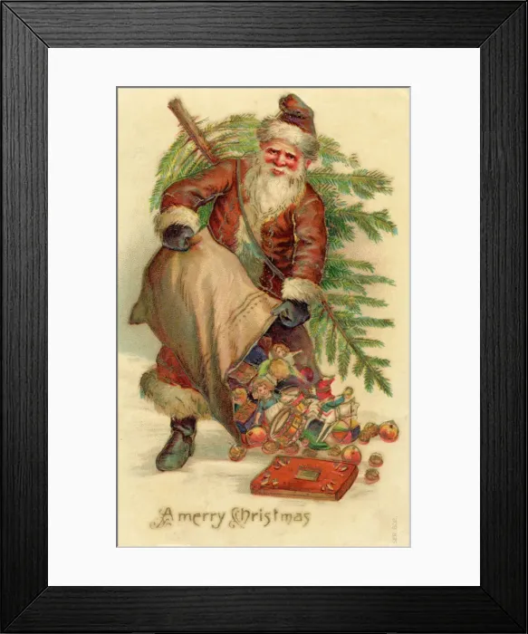 Framed Print : Father Christmas Framed Print : Father Christmas
