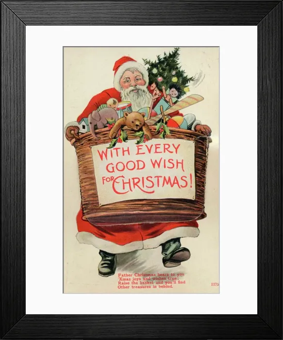 Framed Print : Father Christmas Framed Print : Father Christmas