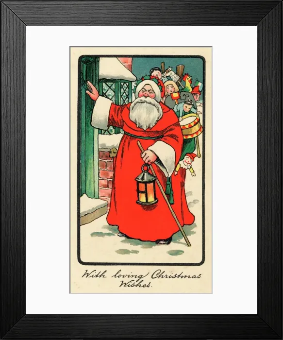 Framed Print : Father Christmas Framed Print : Father Christmas
