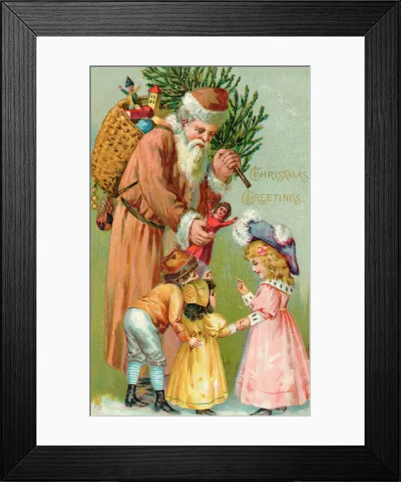 Framed Print : Father Christmas Framed Print : Father Christmas