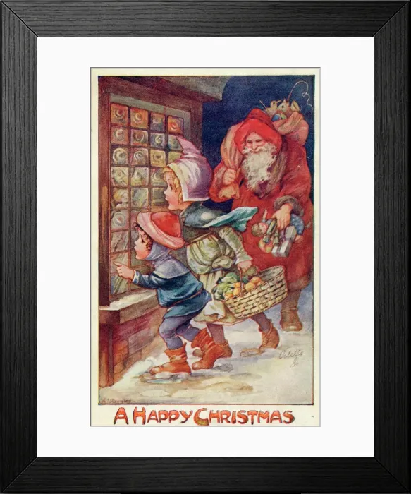 Framed Print : Father Christmas Framed Print : Father Christmas