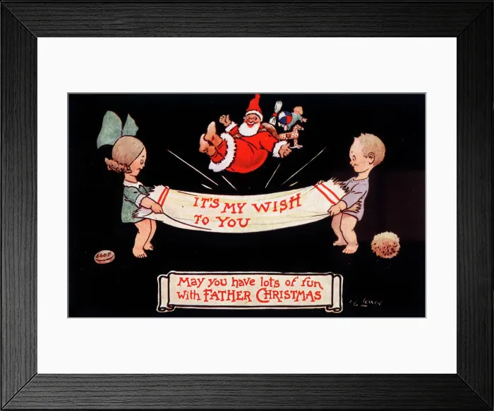 Framed Print : Father Christmas Framed Print : Father Christmas