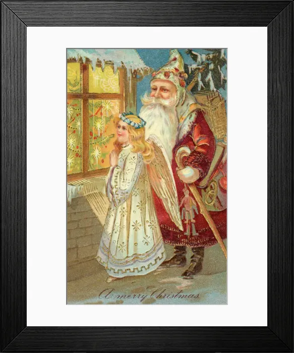 Framed Print : Father Christmas Framed Print : Father Christmas