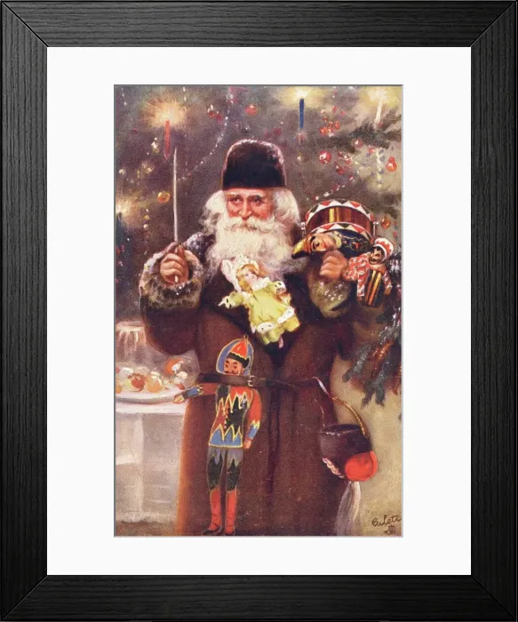 Framed Print : Father Christmas Framed Print : Father Christmas