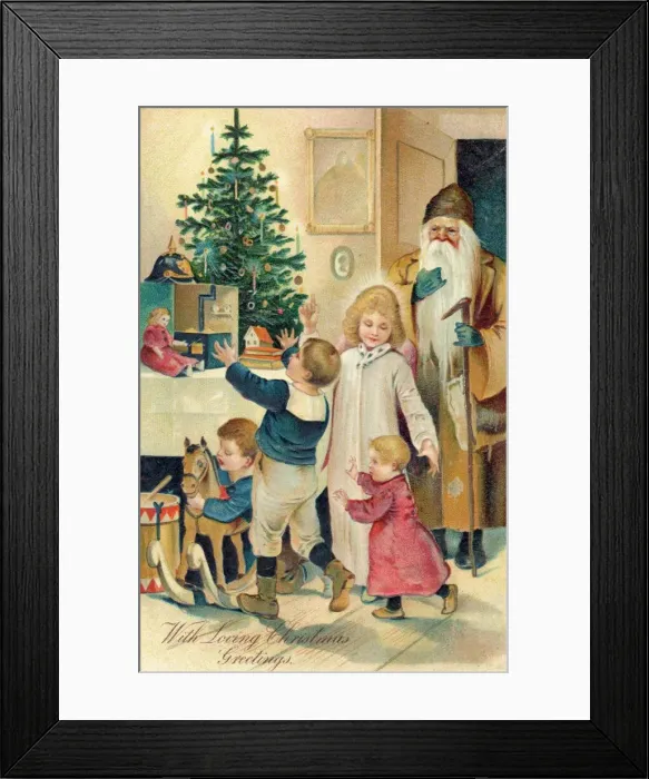 Framed Print : Father Christmas Framed Print : Father Christmas