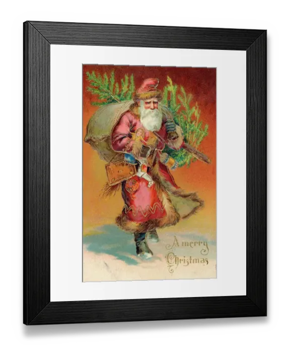 Framed Print : Father Christmas Framed Print : Father Christmas