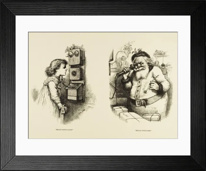 Framed Print : Father Christmas Framed Print : Father Christmas