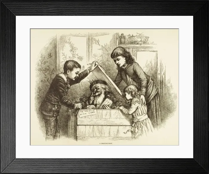 Framed Print : Father Christmas Framed Print : Father Christmas