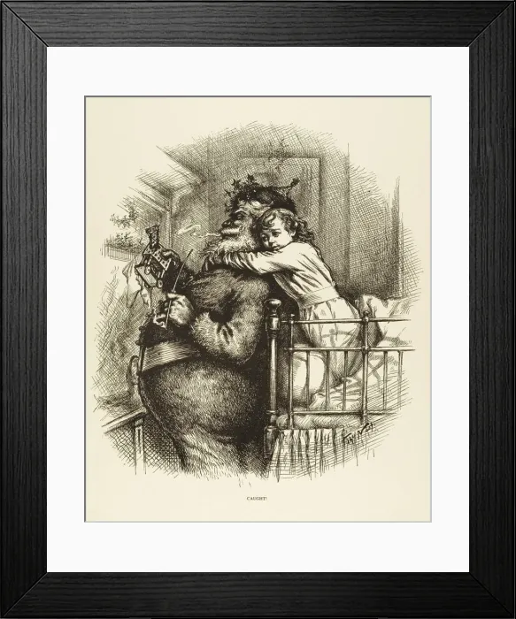 Framed Print : Father Christmas Framed Print : Father Christmas
