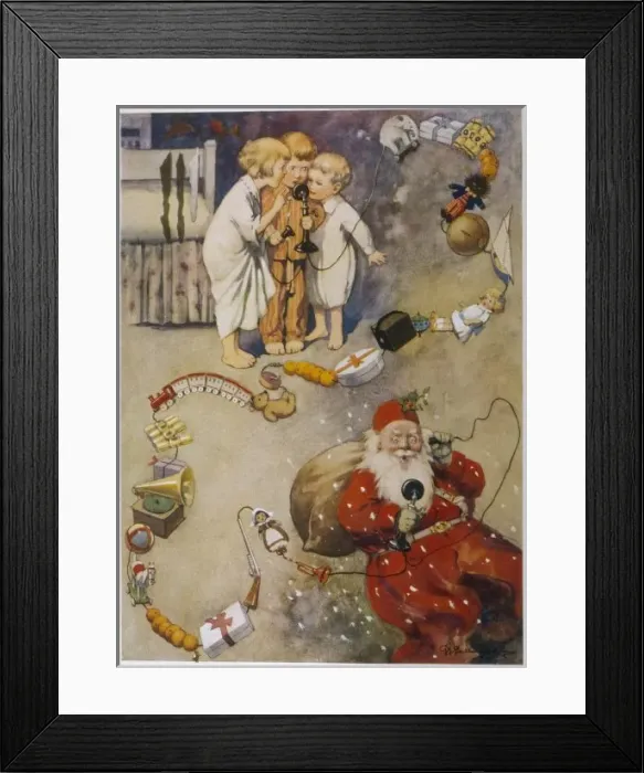 Framed Print : Father Christmas Framed Print : Father Christmas