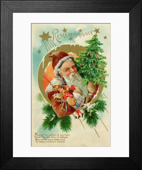 Framed Print : Father Christmas Framed Print : Father Christmas