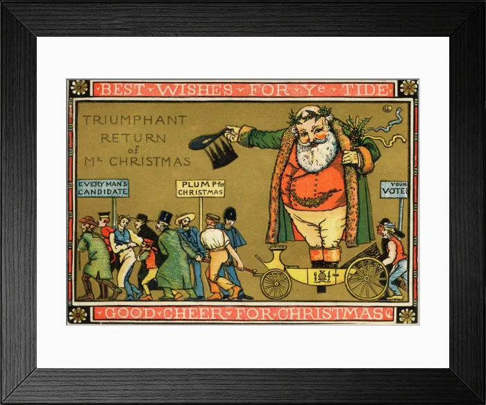 Framed Print : Father Christmas Framed Print : Father Christmas