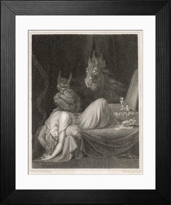 Framed Print : NIGHTMARE Framed Print : NIGHTMARE