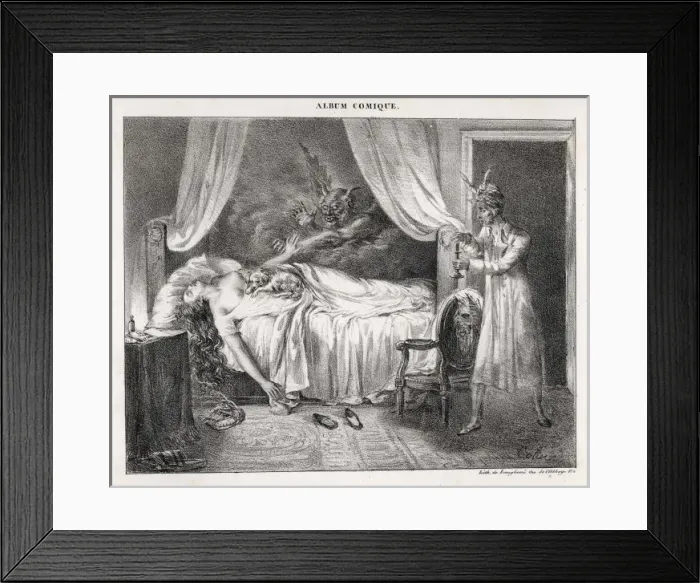Framed Print : NIGHTMARE Framed Print : NIGHTMARE