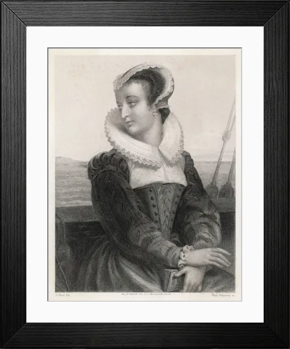 Framed Print : Mary, Queen of Scots Framed Print : Mary, Queen of Scots