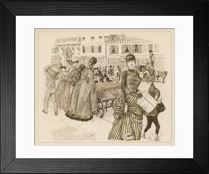 Framed Print : Paris Street Framed Print : Paris Street