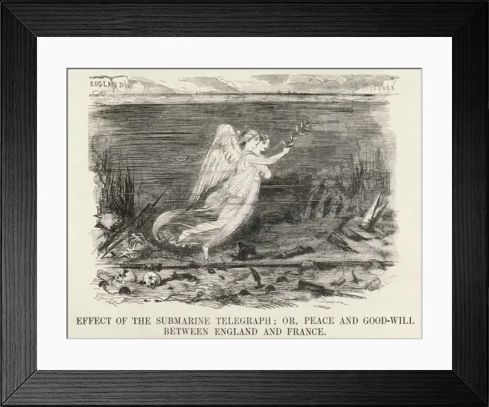 Framed Print : Communications / Telegraph Framed Print : Communications / Telegraph