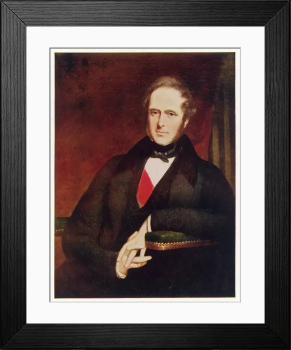 Framed Print : Palmerston / John Partridg Framed Print : Palmerston / John Partridg