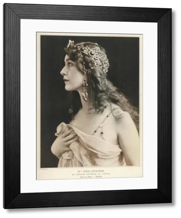 Framed Print : Cavalieri / Theatre 1907 Framed Print : Cavalieri / Theatre 1907