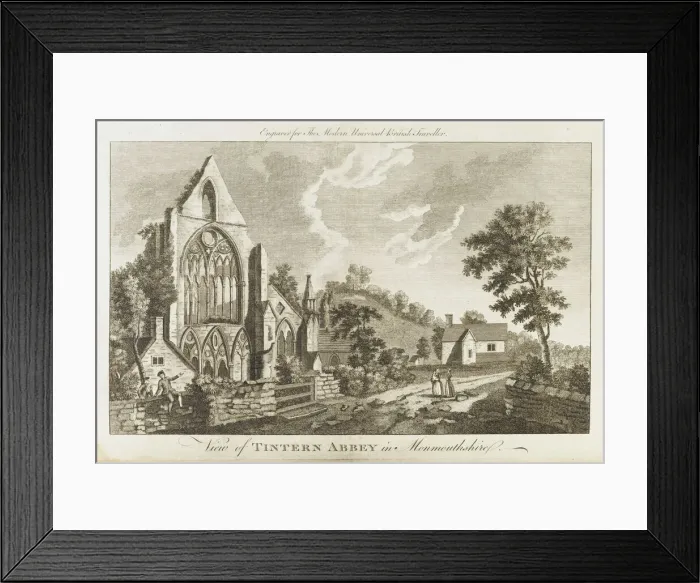 Framed Print : Wales / Tintern Abbey Framed Print : Wales / Tintern Abbey