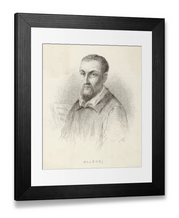 Framed Print : Gregorio Allegri Framed Print : Gregorio Allegri